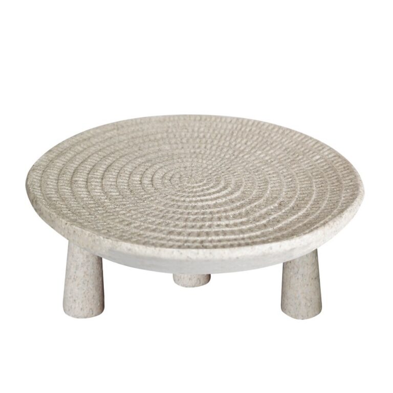 Resin Decorations Resin tray with sandstone texture high-quality sandstone tray natural style tray