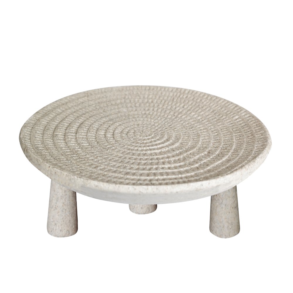 Resin Decorations Resin tray with sandstone texture high-quality sandstone tray natural style tray